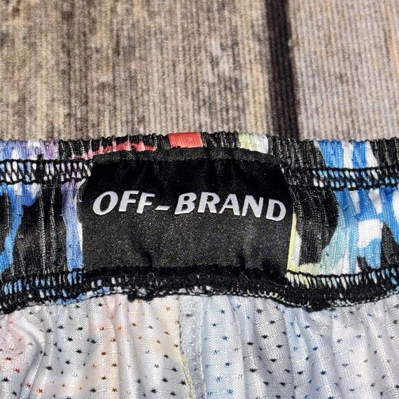 Off Brand Dior Mesh Shorts Multi Color Mens Size Small - Picture 2 of 7